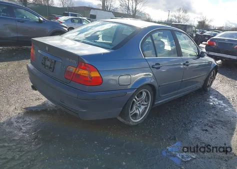 2002 BMW 330I из США, поврежденный, VIN WBAEV534X2KM16662